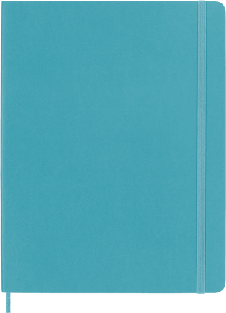 [0013179] LIBRETA MOLESKINE 0013179 QP623B42 CLASICA TAPA BLANDA AZUL HORTENSIA XL LISA