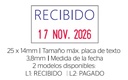GOMA GO4850L TRODAT PRINTY (SOLO GOMA)