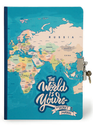 DIARIO iDrink XL1860 SAGRATO BLUE MAPS