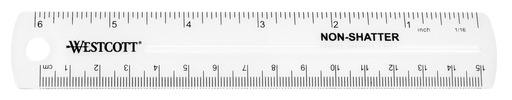 [74311300] REGLA WESTCOTT 74311300 PARA ZURDOS 15CM 