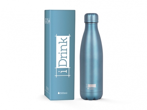 [ID0024] BOTELLA iDrink ID0024 TERMICA 500 ML VERDE METALIZADO