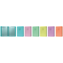 TARJETERO MAKE NOTES GP-CR 7X10X0.8 CM. COLORES PASTEL