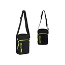 BOLSO BANDOLERA XL2116 CON DETALLES AMARILLOS