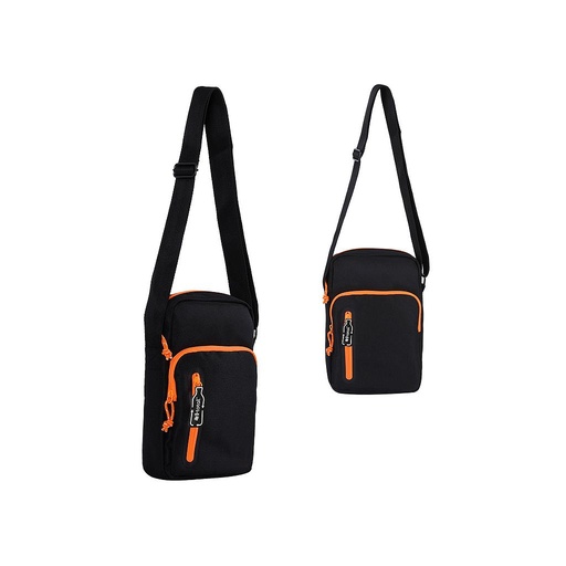 [XL2117] BOLSO BANDOLERA XL2117 CON DETALLES NARANJA