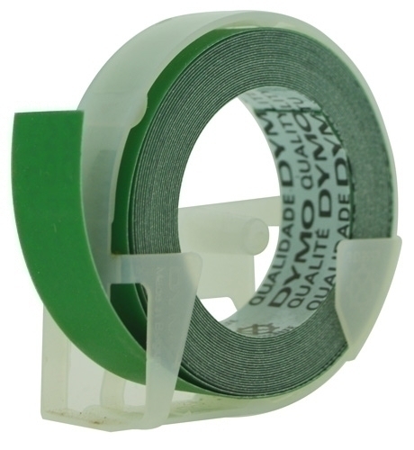 [14505] CINTA de ROTULAR DYMO TRADICIONAL  3m 12mm VERDE (14505)