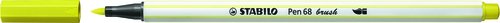 [568/24] ROTULADOR STABILO 568/24 PEN 68 BRUSH LEMON AMARILLO