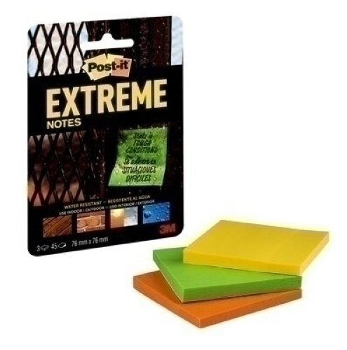 [__export__.product_template_1481216_3d491f25] TACO NOTAS POST-IT EXT33M-3-UKSP EXTREME 76x76 45H. 3 COLORES PACK de 3