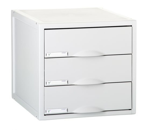 [8403CGS] MODULO ARCHISYSTEM 8403CGS 3 CAJONES 82 MM. COLOR GRIS