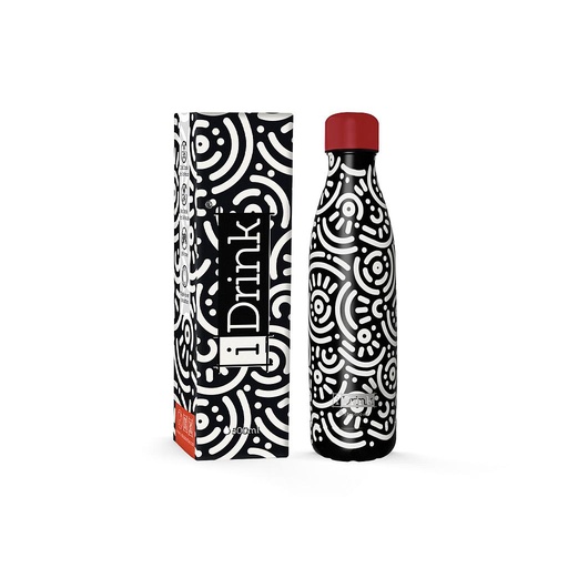 [ID0423] BOTELLA iDrink ID0423 TERMICA 500 ML GEOMETRIC
