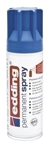 [5200903] PINTURA ACRILICA EDDING 5200903 PERMANENT SPRAY 200 ml  AZUL GENCIANA MATE
