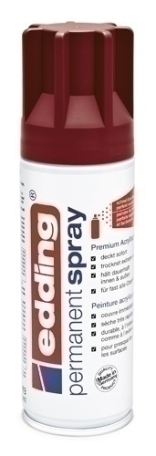 [5200912] PINTURA ACRILICA EDDING 5200912 PERMANENT SPRAY 200 ml  ROJO PURPURA MATE