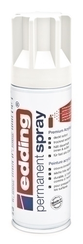 [5200922] PINTURA ACRILICA EDDING 5200922 PERMANENT SPRAY 200 ml  BLANCO TRÁFICO MATE