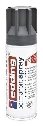 [5200926] PINTURA ACRILICA EDDING 5200926 PERMANENT SPRAY 200 ml  GRIS ANTRACITA MATE