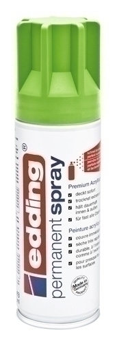 [5200927] PINTURA ACRILICA EDDING 5200927 PERMANENT SPRAY 200 ml  VERDE AMARILLO MATE