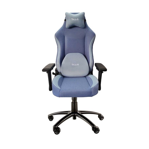 [TAL-PANTHER-BLU] SILLA TALIUS TAL-PANTHER-BLU  PANTHER GAMING NEGRA/AZUL TELA TRANSPIRABLE, 3D BUTTERFLY, BASE METAL, RUEDAS NYLON