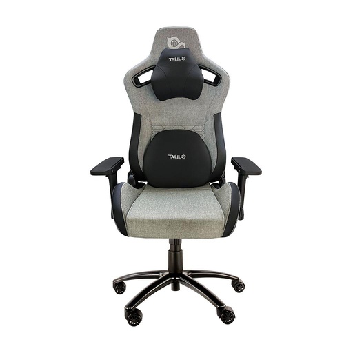 [TAL-RAPTOR-GRY] SILLA TALIUS TAL-RAPTOR-GRY TAPTOR GAMING NEGRA/GRIS TELA TRANSPIRABLE 4D FROG. BASE METAL, RUEDAS NYLON