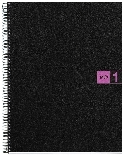 [MR2475] CUADERNO MR2475 NB1 A4 80 CLA PP FUCSIA