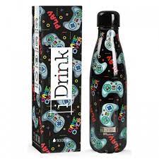[ID0439] BOTELLA iDrink ID0439 TÉRMICA LISTINO DETTAGLIO 500 ML LET'S PLAY
