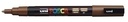 ROTULADOR UNI-BALL 263657000 POSCA NO PERM. 0,9 (PC-3M) 0,9 (PC-3M) MARRON