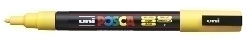 [284570000] ROTULADOR UNI-BALL 284570000 POSCA NO PERM. 0,9 (PC-3M) 0,9 (PC-3M) AMARILLO