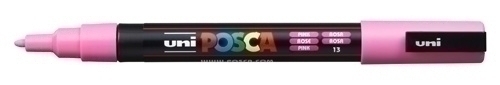 [263624000] ROTULADOR UNI-BALL 263624000 POSCA NO PERM. 0,9 (PC-3M) 0,9 (PC-3M) ROSA