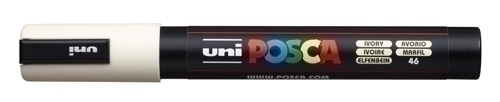 [264382000] ROTULADOR UNI-BALL 264382000 POSCA NO PERM. 1,8 (PC-5M) 1,8 (PC-5M) MARFIL