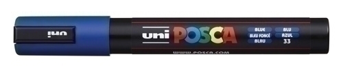 [264234000] ROTULADOR UNI-BALL 264234000 POSCA NO PERM. 1,8 (PC-5M) 1,8 (PC-5M) AZUL