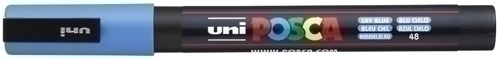 [263772000] ROTULADOR UNI-BALL 263772000 POSCA NO PERM. 0,9 (PC-3M) 0,9 (PC-3M) AZUL CIELO