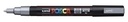 ROTULADOR UNI-BALL 284737000 POSCA NO PERM. 0,9 (PC-3M) 0,9 (PC-3M) PLATA