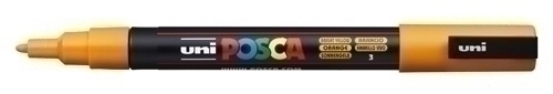 [263558000] ROTULADOR UNI-BALL 263558000 POSCA NO PERM. 0,9 (PC-3M)  0,9 (PC-3M)  NARANJA