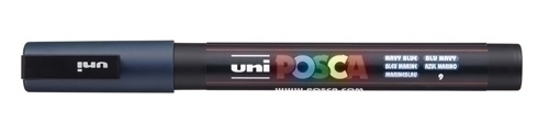 [263913000] ROTULADOR UNI-BALL 263913000 POSCA NO PERM. 0,9 (PC-3M) 0,9 (PC-3M) AZUL MARINO