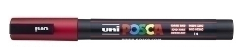 [263962000] MARCADOR UNI-BALL 263962000 POSCA NO PERM. UNI POSCA 0,9 (PC-3M) ROJO OSCURO