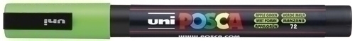 [263756000] ROTULADOR UNI-BALL 263756000 POSCA NO PERM. 0,9 (PC-3M) 0,9 (PC-3M) VERDE