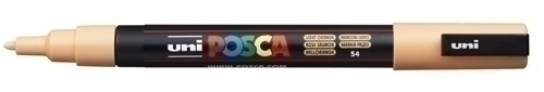 [263640000] ROTULADOR UNI-BALL 263640000 POSCA NO PERM. 1,8 (PC-3M) NARANJA CLARO