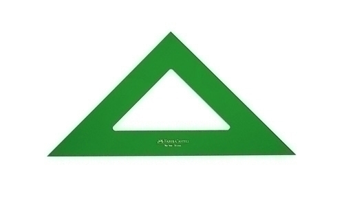 [56616] ESCUADRA FABER CASTELL 56616 16 CENTIMETROS