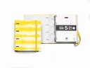 CARPEBLOC MR15092 ANTIVIRAL TIE DYE CARTON FORRADO A4 4 ANILLAS MIXTAS AMARILLO NEON