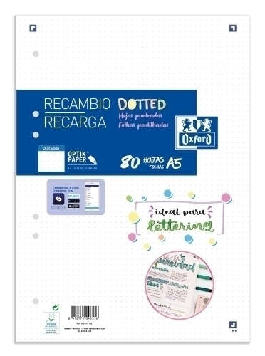 [400173651] RECAMBIO PAQUETE A5 80 DOTS