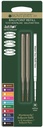 RECAMBIO MONTEVERDE M132BU 2 UNID. MONTBLANC PUNTA MEDIA AZUL