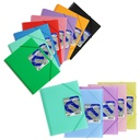 CARPETAS CON FUNDAS GRAFOPLÁS 39836091 60 FUNDAS MAXIPLAS TRANS AZUL SF