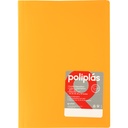 CARPETAS CON FUNDAS GRAFOPLÁS 01320055 POLIPLAS 20 FUNDAS  DIN-A4 MANDARIN
