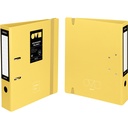 ARCHIVADOR GRAFOPLÁS 17262894 POLYFOAM A4 65MM AMARILLO SOFT UNEQUAL MINIMAL 
