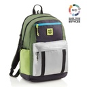 MOCHILA MR19331 TRIPLE AMSTERDAM RECI. RIDER GREEN