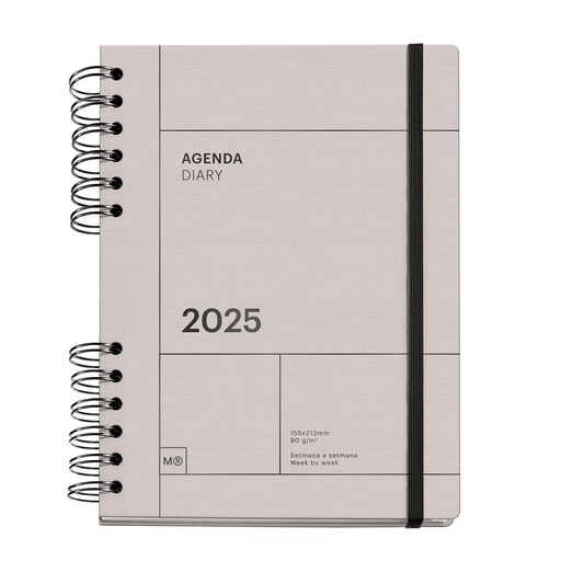 [MR34495] AGENDA MR34495  PLUS W-O S/V-CAT GRIS 25
