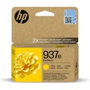CARTUCHO HP 4S6W8NE AMARILLO 937e EVOMORE
