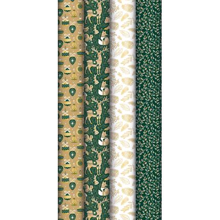 [223911C] ROLLO PAPEL REGALO 223911C NAVIDAD 5MX0.70 M. NAVIDAD ESTAMPADOS