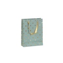BOLSA PREMIUM 212893C REGALO 12X4.5X13.5 CM. 170 G/M2 VERDE