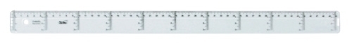 [400950] REGLA SAFTA 400950 CRISTAL 50 CENTIMETROS