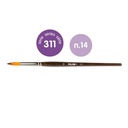 PACK MILAN 0431114B PINCELES PELO SINTETICO REDONDOS SERIE 311 Nº 4