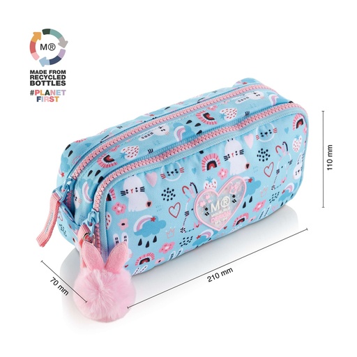 [MR19430] PORTATODO MR19430 DOBLE ORGANIZADOR RECICL. BUNNY BLISS