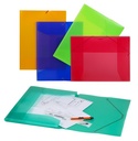 CARPETA CARCHIVO 2034K52 DIBUJO PP TRANS. GOMAS y SOLAPAS A3 NARANJA